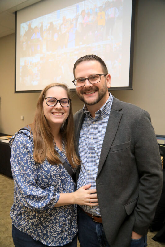 Ashley and Brandon Bridges