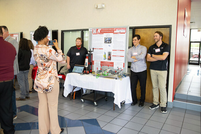 Students from Austin Peay State University’s College of STEM have multiple opportunities to publicly present their research throughout the year. (Sean McCully, APSU)