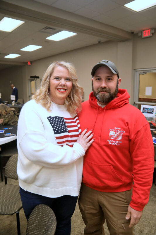 Caitlin and Josh Swaffer