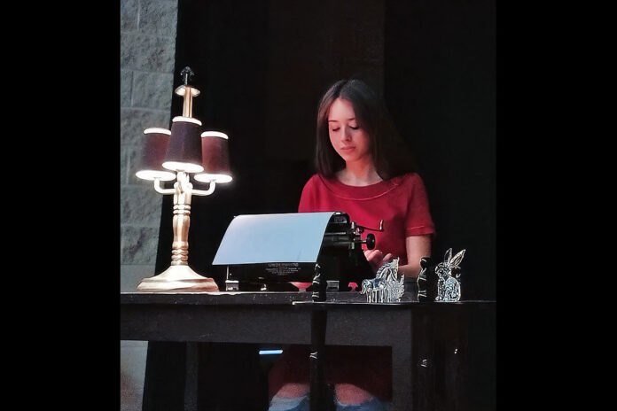 Kallie Henry as Laura in the Kenwood High School Drama Clubs presentation of 