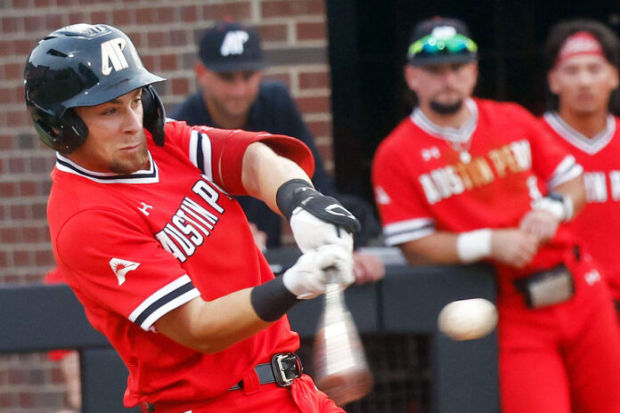 Austin Peay State University Baseball Charges Past Eastern Kentucky for Series Opening Win. (APSU Sports Information)