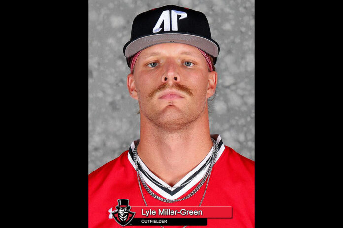2023-24 APSU Baseball - Lyle Miller-Green. (APSU Sports Information)