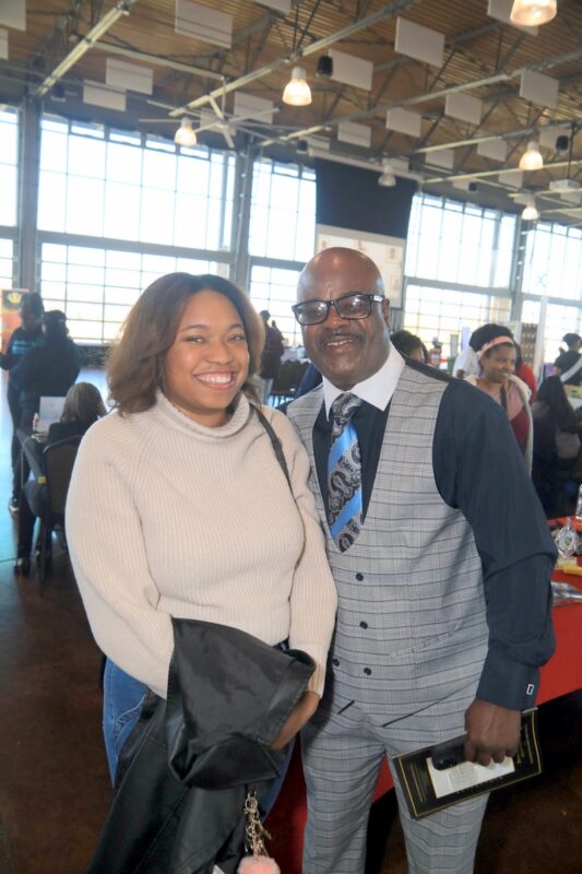 Kadijah Barlow and Victor Green Kadijah Barlow and Victor Green