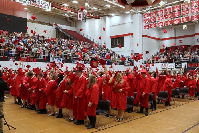 Montgomery Central High School 2023 Commencement Ceremony. (Mark Haynes, Clarksville Online)