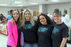 Talia Bateman, Keri Gilles, Karen Richards and Crystal Tosh