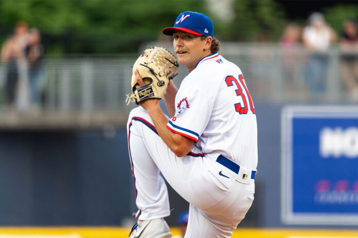 Tyler Woessner has career-high nine strikeouts in Nashville Sounds 12-2 win over Jacksonville Jumbo Shrimp. (Nashville Sounds)
