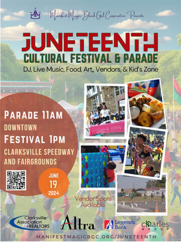 4th Annual Clarksville Juneteenth Cultural Festival and Parade set for June 19th