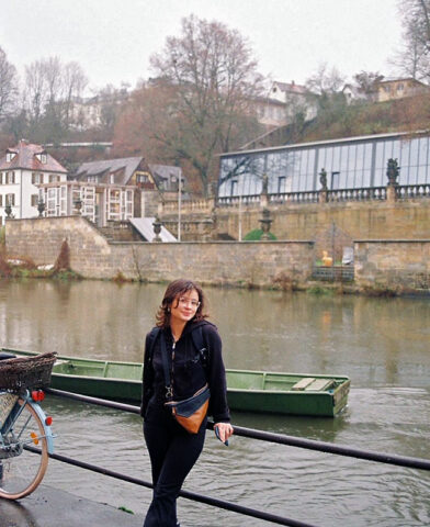 Austin Peay State University alumna Patricia Angel on an exchange trip to Bamberg, Germany during her time as an undergraduate student.