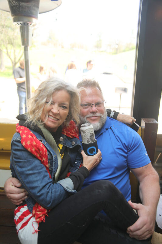 An Easter egg hunt for the adults at Star Spangled Brewery. (Tony Centonze, Clarksville Living Magazine)