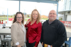 Angela Morgan Hohl, Terri Wilson and Greg Speed