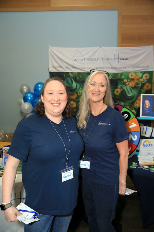 Brittany Hopkins and Carla Tanner