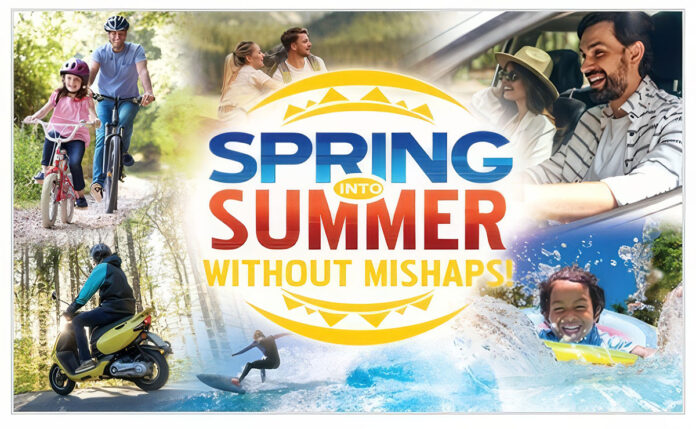 Summer weather brings with it opportunities to do new and exciting things. The safety and environmental offices of Blanchfield Army Community Hospital are excellent resources on how to incorporate safety awareness into summertime activities.
