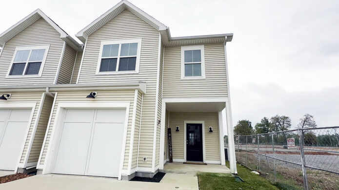 New construction for new junior enlisted homes has begun at Erevia Park enhancing Fort Campbell's housing communities. The initial phase consists of 112 homes, expected to be ready for move-in by Fall 2024. (U.S. Army photo by Jedhel Somera)
