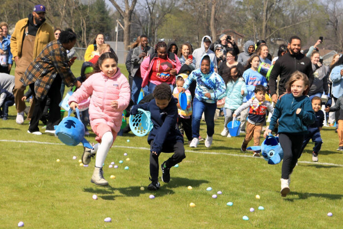 Montgomery County Parks and Recreation’s 2024 Easter Egg Hunt at Civitan Park. (Tony Centonze, Clarksville Living Magazine)