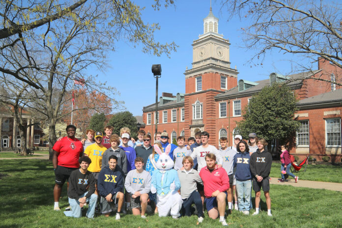 Sigma Chi’s annual Easter egg hunt at APSU