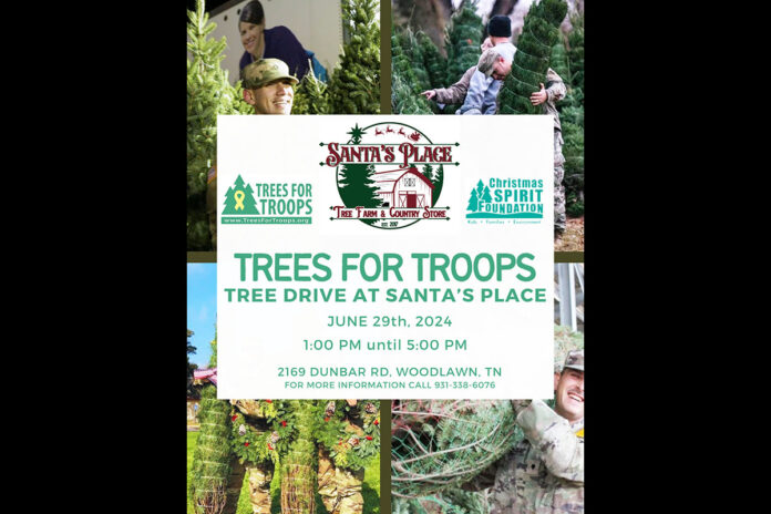 Trees for Troops Tree Drive