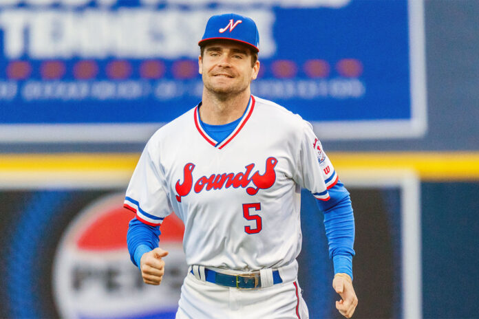 Nashville Sounds' Tyler Black hits a grand slam in 9-2 win. (Nashville Sounds)