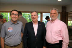 Alec Bissell, Senator Bill Powers and Jimmy Brown