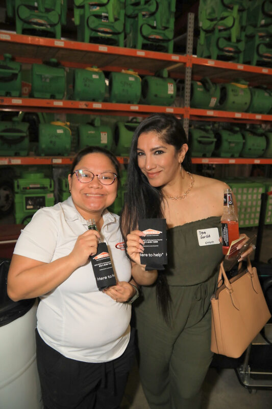 Allyzza Anderson and Dora Garcia