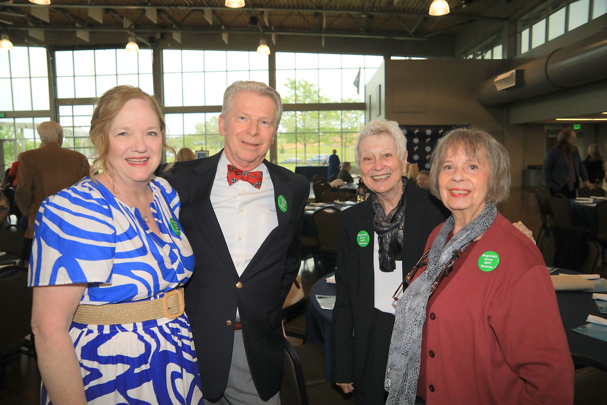 Anne and Bill Wall, Leah Foote and Linda Nichols