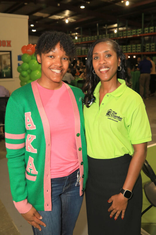 Arlinda Baxter and Shannon Kitchen
