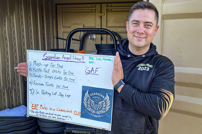 Staff Sgt. Flowers. (Justin Moeller, Blanchfield Army Community Hospital)