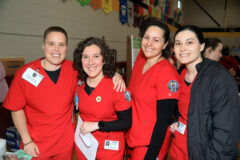Caleb Lomax, Michiah Posey, Sasheena Kensak-Haines and Leah Holtan