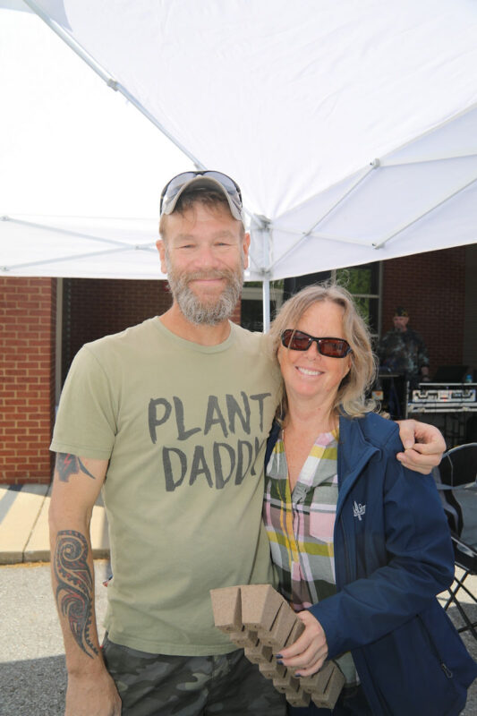 Charlie Jordan and Christine Leary