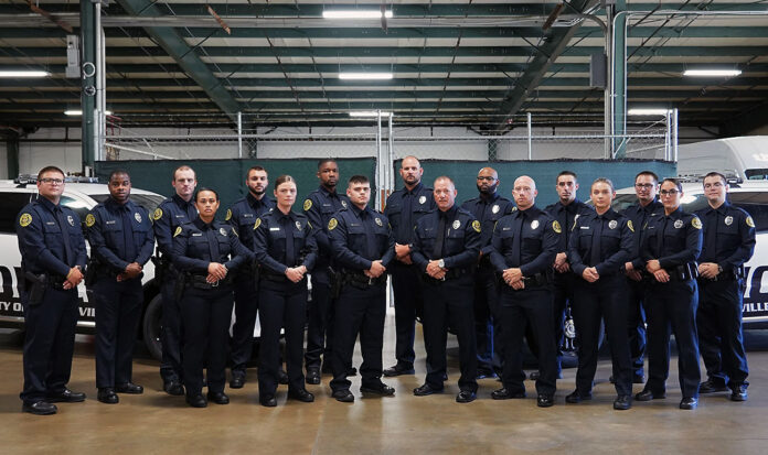 (L to R) Kaleb Lane, Quartez Harrison, Brian Corcoran, Jennifer Hart, Carson Armitage, Savana Gibbons, Renford Bonner, Dylan Blair, Zachariah Terry, Ryan Anderson, David Nash, Seth Walters, Collin Robertson, Amanda Buckley, Chase Kalena, Seara Brooks, Merwan O’Hanrahan.