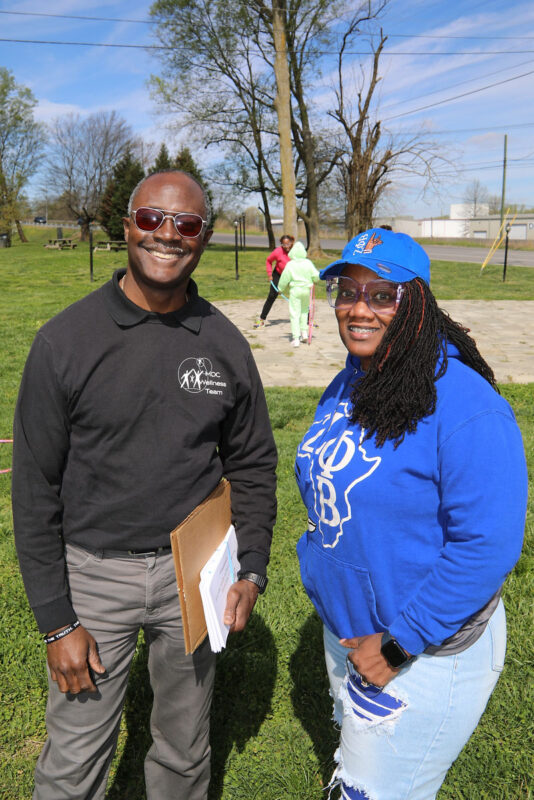 Dr. Gregory Fryer and Dr. Latona Nichols