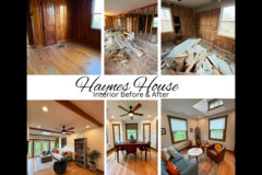 Haynes House Before & After