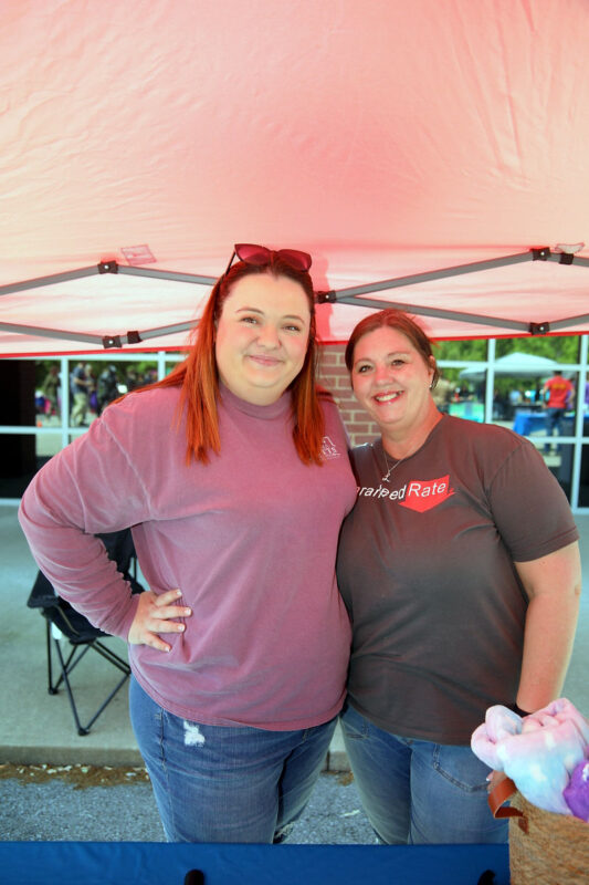 Meghan Woodfolk and Laurie Reed