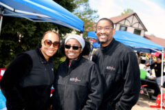Shae Eskridge, Jackie Pike and Dr. Carlo Pike