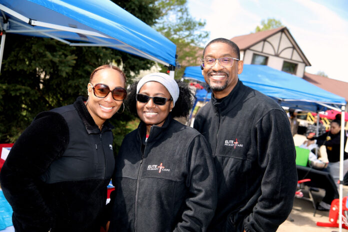 Shae Eskridge, Jackie Pike and Dr. Carlo Pike