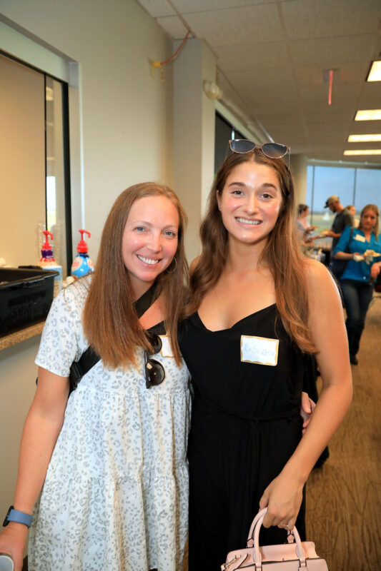 Ali Strader and Mia Scimeca