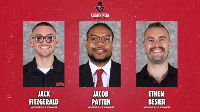 Austin Peay State University Track and Field announces addition of Three Assistant Coaches. (APSU Sports Information)