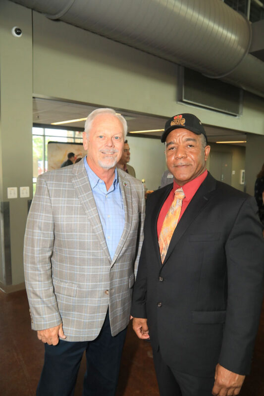 Brian Taylor and Joe Shakeenab