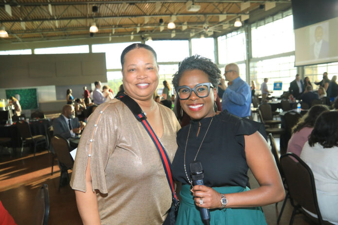 CPD Captain Liane Wilson and Kimberly Wiggins