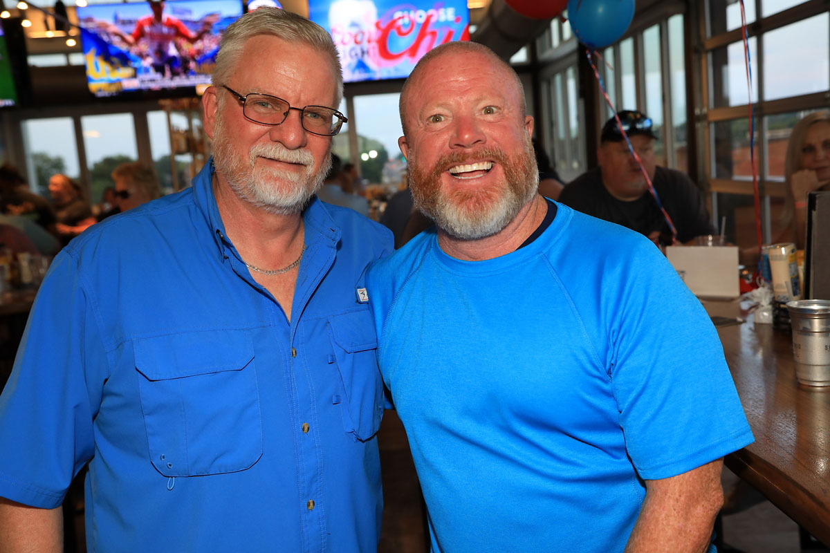 Celebrating Independence Day at Shelby’s Trio. (Tony Centonze, Clarksville Living Magazine) Celebrating Independence Day at Shelby’s Trio. (Tony Centonze, Clarksville Living Magazine)