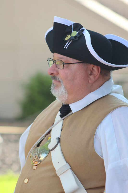 Daughter&#039;s of the American Revolution hosts annual Reading of the Declaration of Independence on the Court House steps. (Tony Centonze, Clarksville Living Magazine)