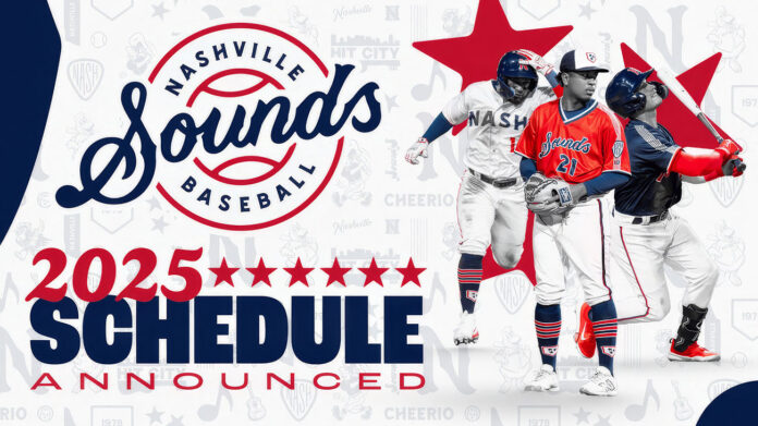 Nashville Sounds release 2024 Home Schedule. (Nashville Sounds)
