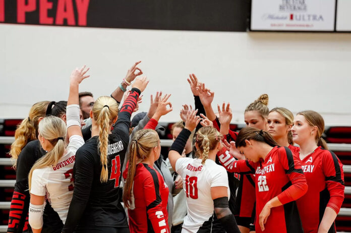 Austin Peay State University Volleyball Begins 2024 Campaign in Memphis. (APSU Sports Information)