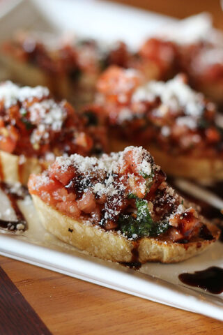 Bruschetta at Casa D_Italia. (D.C. Thomas, Clarksville Living Magazine)