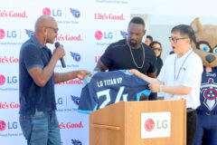 Keith Bulluck, Jevon Kearse and Son Chang-Woo