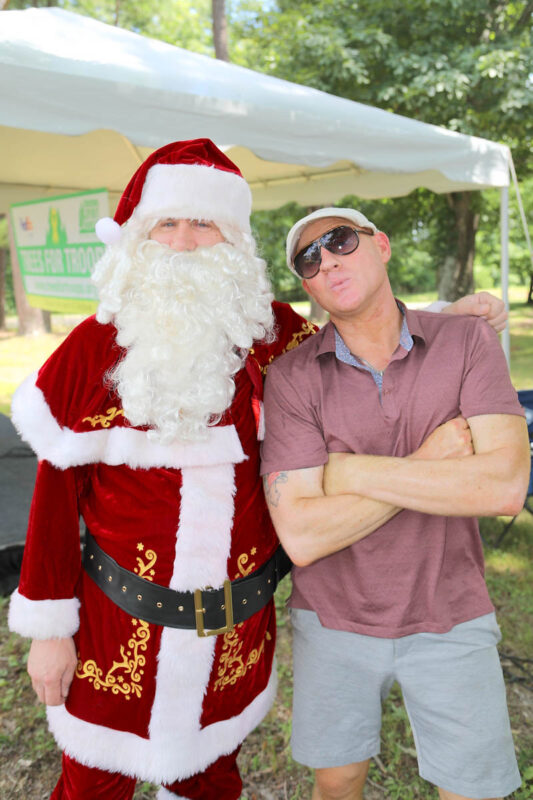 Santa and Joe Padula