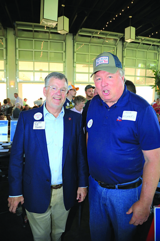 Senator Bill Powers and Steve Allbrooks