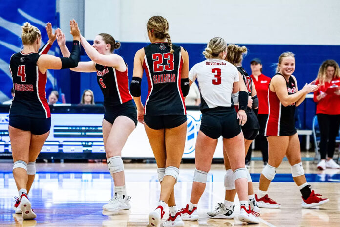 Austin Peay State University Volleyball Travels Down I-24 for Blue Raider Bash. (Matthews A. Smith, APSU Sports Information)