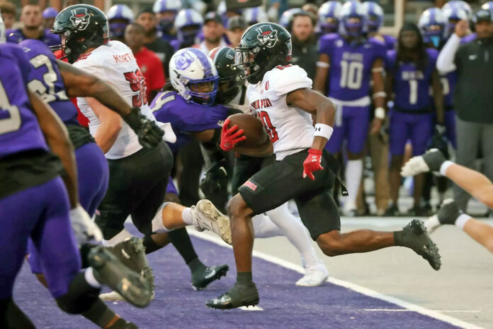Austin Peay State University Football Drops UAC Opener to #7 Central Arkansas Despite Strong Early Start. (Knox Rives, APSU Sports Information)