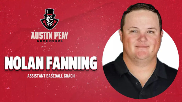 Austin Peay State University Baseball assistant coach Nolan Fanning. (APSU Sports Information)
