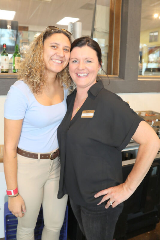 Belle Bagby and Rebecca Cooke